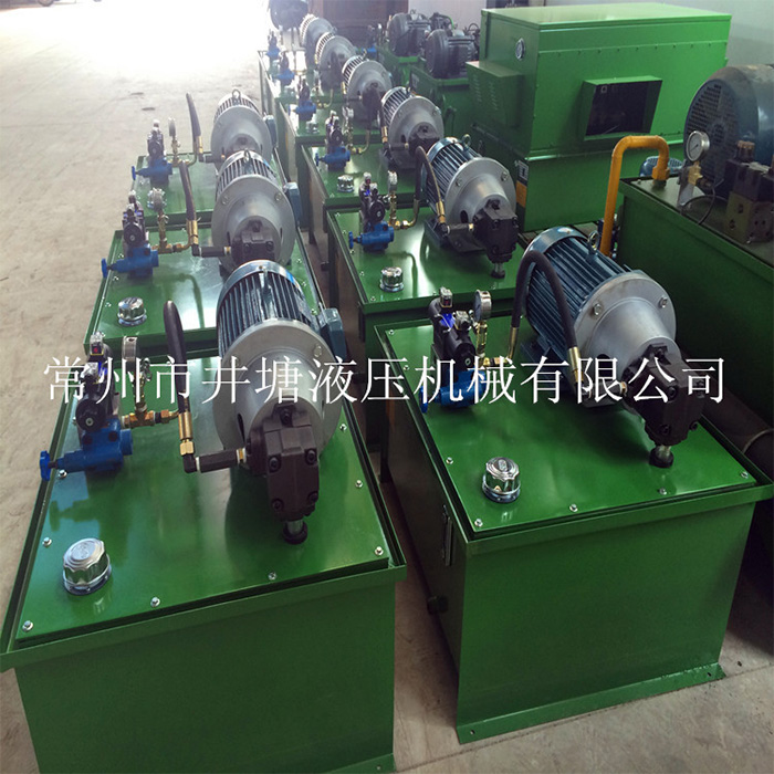 钢厂加料车液压站